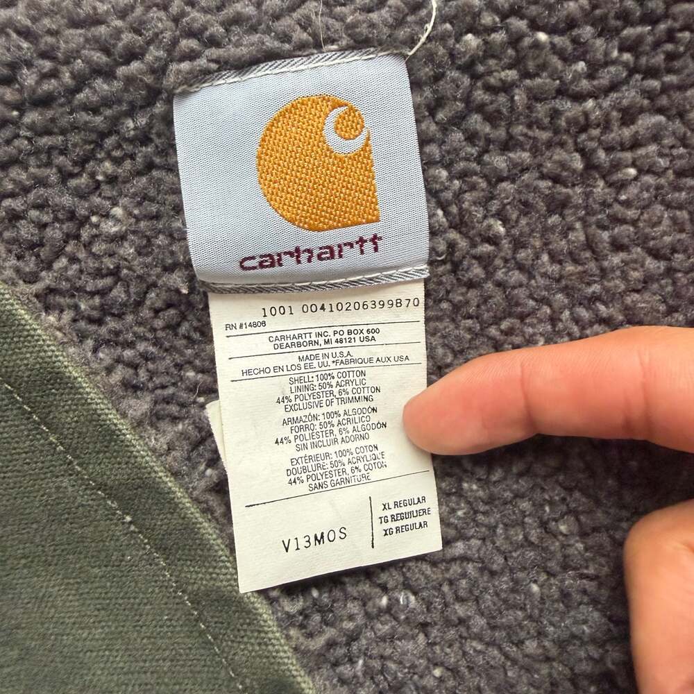 Carhartt V13MOS Sherpa Lined Vest - Picture 3 of 8